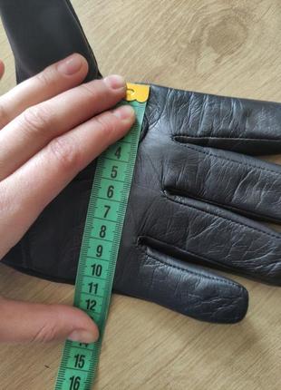 Мужские  фирменные кожаные мотоперчатки , германия . размер 7 (s).9 фото