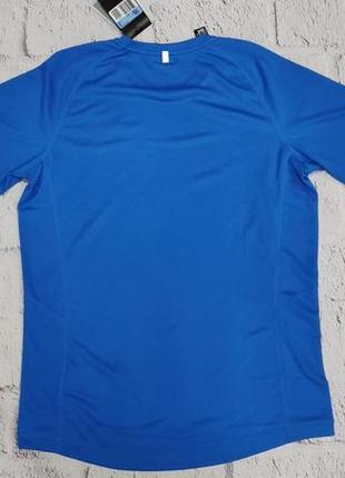 Спортивна футболка nike miler uv short sleeve dri-fit 717405-406 захист від ультрафіолету upf 40+3 фото