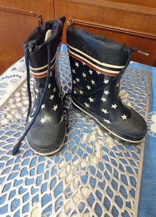 Сапоги резиновые детские