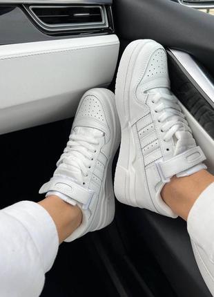 Женские кроссовки adidas forum white new