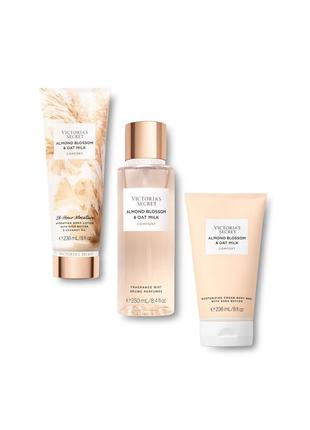 Подарочный набор для тела almond blossom & oat milk от victoria's secret