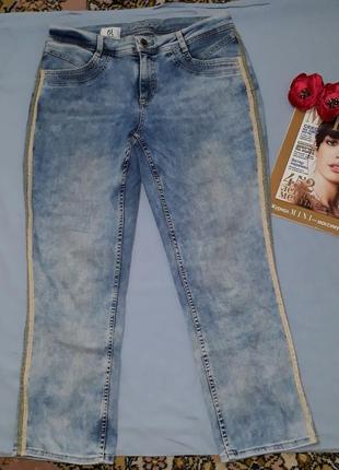 Шорти бриджі жіночі джинсові розмір 46-48/12 стрейч стрейчеві
