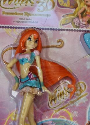 Фигурка кукла winx club 3d bloom блум винкс волшебное приключение4 фото