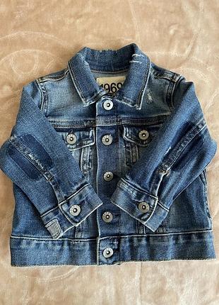 Пиджак джинсовый детский