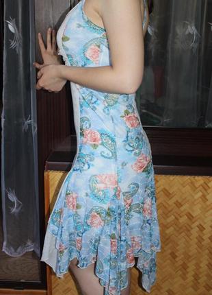 Легкое изящное платье-сарафан2 фото