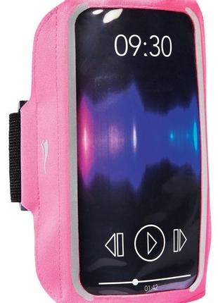 Сумка, чехол для смартфона на руку для бега crivit розовая2 фото