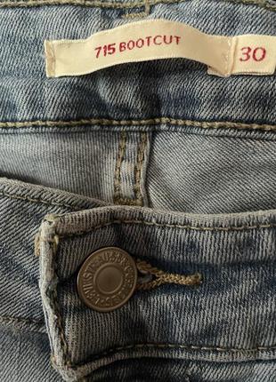 Джинсы levis 715 bootcut6 фото