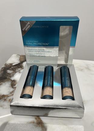 Солнцезащитная пудра для лица colorescience sunforgettable total protection brush-on shield spf 50 medium 6 г коларсайнс8 фото