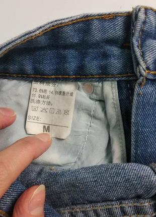 Стильная джинсовая мини юбка5 фото