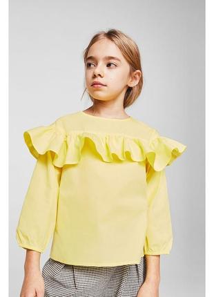 Блуза для подростка mango kids 13-14 лет, 164 см