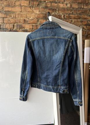 Lee vintage women's premium quality 90s denim jacket женская, винтажная джинсовка, джинсовая куртка6 фото