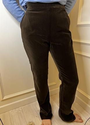 Велюровые брюки