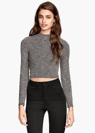 Кофта h&m топ з довгим рукавом