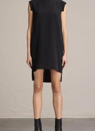 Шелковое платье allsaints