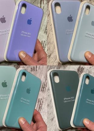 Silicon case iphone xr чехол айфрн xr силіконовий фибра6 фото