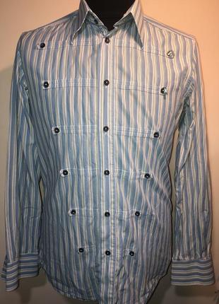 Мужская оригинальная рубашка dolce gabbana (ворот 42) в хорошем состоянии
