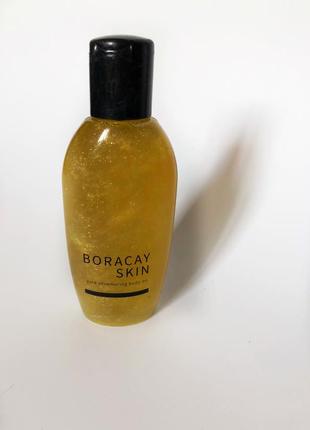 Мерехтливе масло для тіла boracay skin gold shimmering body oil3 фото