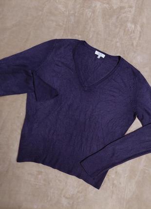 Кофта petite кофточка пуловер с v образним вирізом