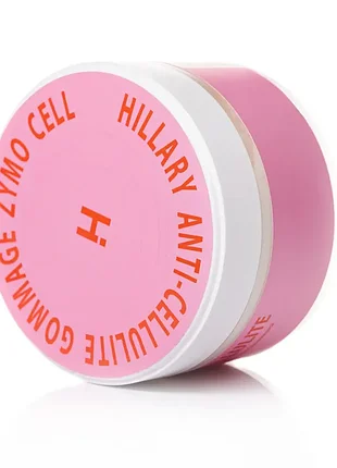 Антицеллюлитный энзимный гоммаж hillary anti-cellulite gommage zymo cell, 200 мл