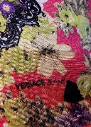 Яркий,легкий реглан,блуза versace jeans,оригинал7 фото