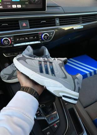Мужские кроссовки adidas eqt adv grey navy6 фото