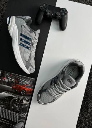 Мужские кроссовки adidas eqt adv grey navy5 фото