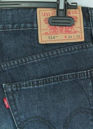 Качественные джинсы levis 514 slim straight2 фото