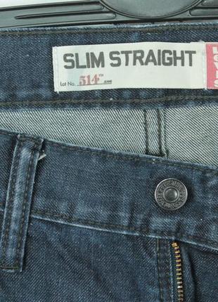 Качественные джинсы levis 514 slim straight5 фото