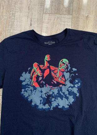 Футболка attack on titan merch h&amp;m