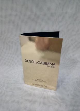 Dolce&gabbana the one парфюмированная вода2 фото