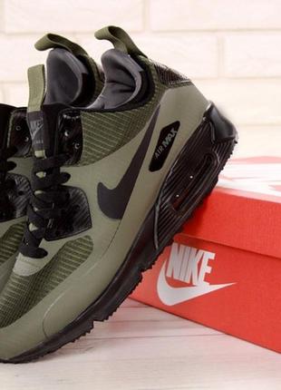 Мужские зимние кроссовки\ботинки найк nike air max 90 mid winter. camo.