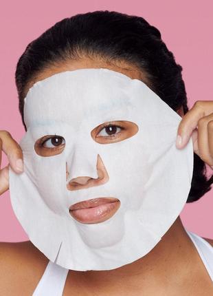 Очищаюча тканинна маска для проблемної шкіри обличчя dr. jart clearing solution facial mask2 фото