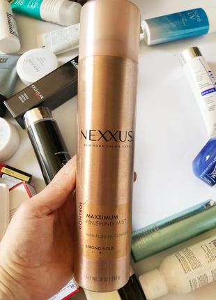 Лак для волосся nexxus maxximum finishing mist for control1 фото