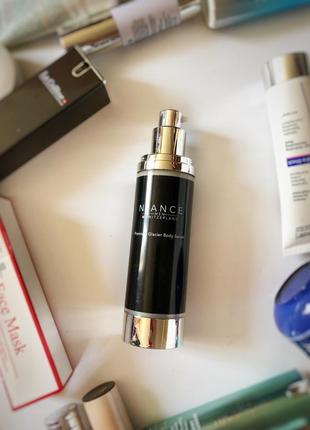 Омолоджуюча глетчерова сироватка для тіла niance premium glacier body serum men