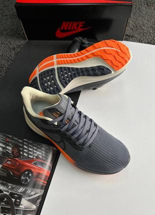 Nike zoom pegasus’39 grey orange1 фото