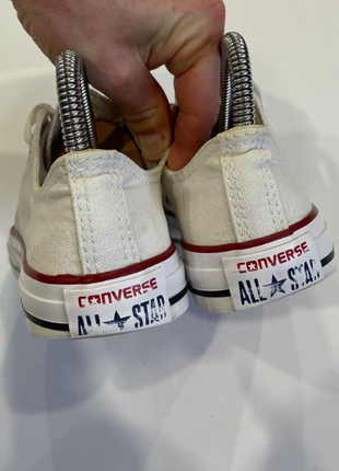 Converse классические белые кеды5 фото