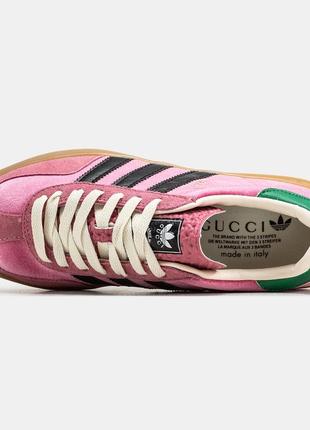 Adidas gazelle x gucci6 фото