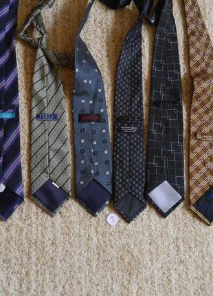 Галстуки- краватки шовкові -7 штук( № 5)6 фото