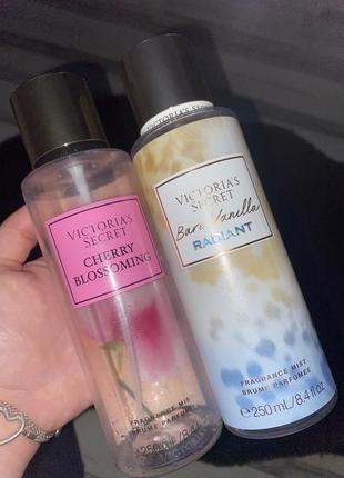 Victoria’s secret cherry blossoming bare vanilla radiant бутылочки