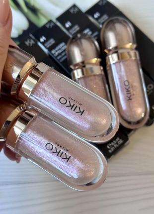 Новинка! блеск kiko milano! блеск кико 41