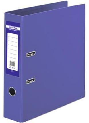 Папка-реєстратор buromax а4 double sided, 70 мм, pp, purple, built-up (bm.3001-07c)