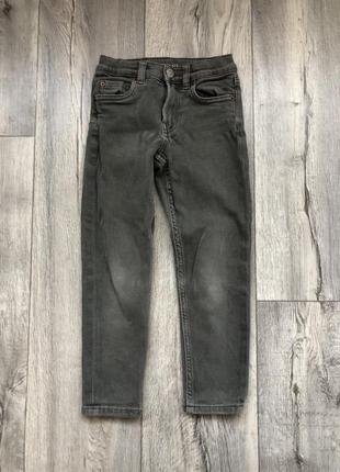 Zara джинсы для мальчика узкие скинни хаки