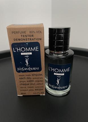 Yves saint laurent l`homme тестер