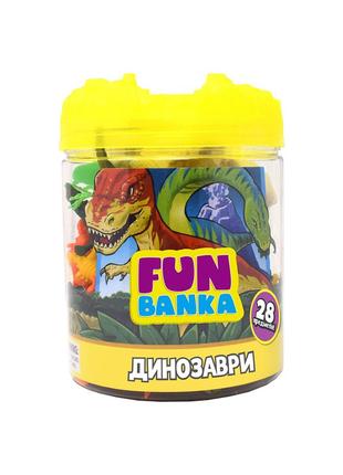 320387 игровой мини-набор fun banka динозавры tzp100