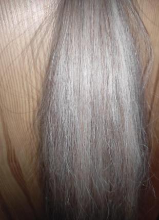 Натуральне волосся для нарощування (южка) блонд6 фото