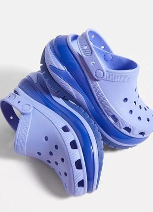 Mega crush clog violet crocs крокси4 фото