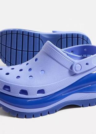 Mega crush clog violet crocs крокси2 фото