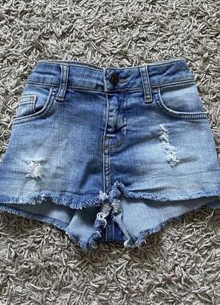 Джинсовые шорты topshop zara