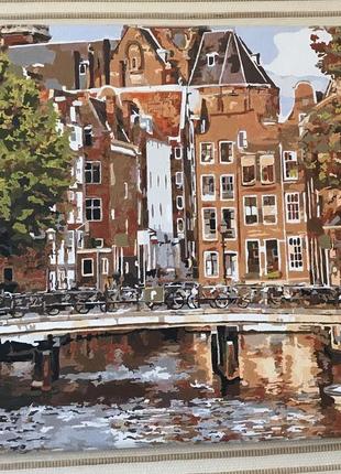 Картина “old amsterdam”