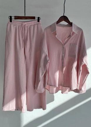 Костюм из легкой натуральной ткани 🌺